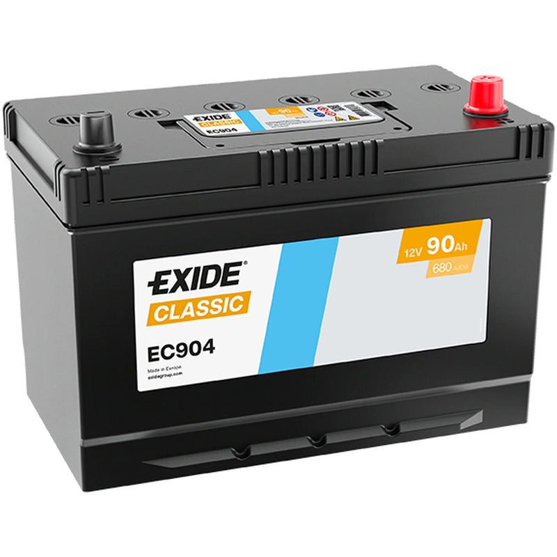 Exide Battery 12V 90Ah 680A EC904