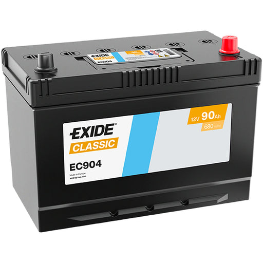 Exide Battery 12V 90Ah 680A EC904