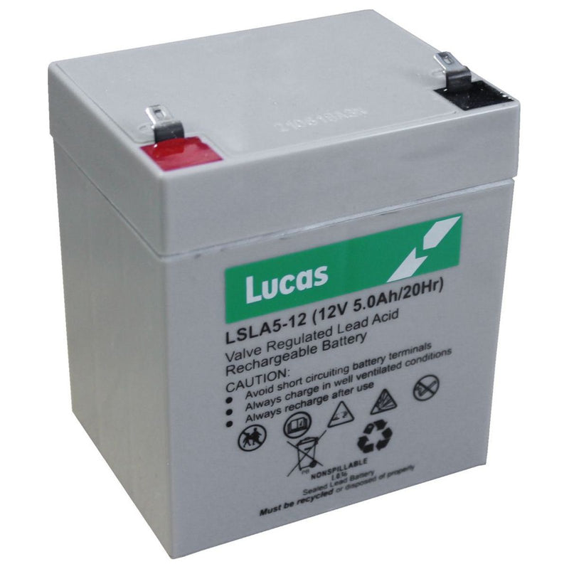 Mountfield M3863 Replacement battery for 12V electric start lawnmowers Lucas  - Dynamic Drive