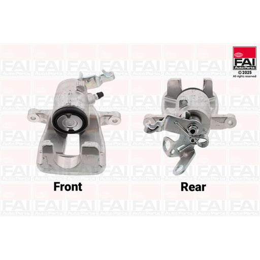 FAI Brake Caliper Assembly Rear Right fits Audi A3 2004-2013 2.0