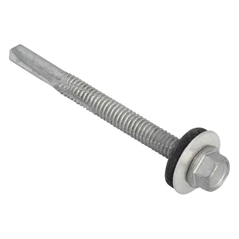Forgefix TechFast Hex Head Roofing Screw Self-Drill Heavy Section 5.5 x 80mm Pack 50 ForgeFix - Dynamic Drive