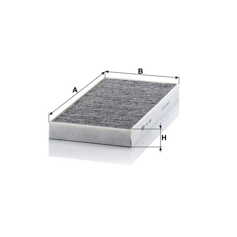 MANN-FILTER Service Kit with Air, Oil & Cabin Filters fits Mercedes-Benz Slk
