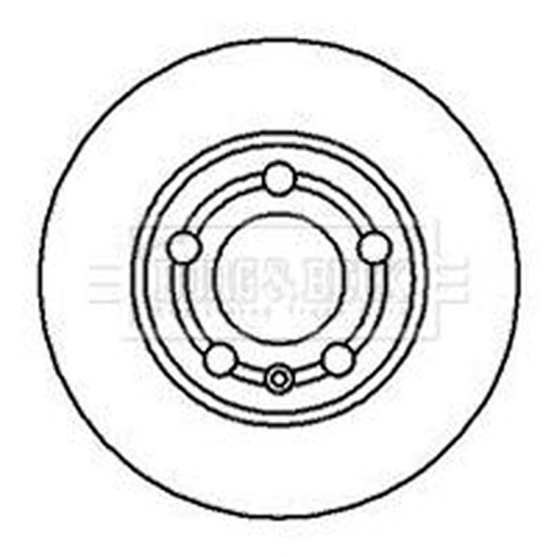 Borg & Beck Front & Rear Brake Discs & Pads fits Audi A1 2012 on 2.0
