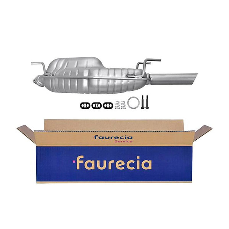 Hella End Silencer Rear fits Opel Vectra B 1995-2003 1.6 1.8 2.0 2.2