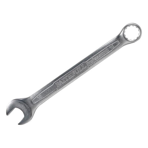 Faithfull Combination Spanner CV Satin Finish 16mm Faithfull - NN4 Online