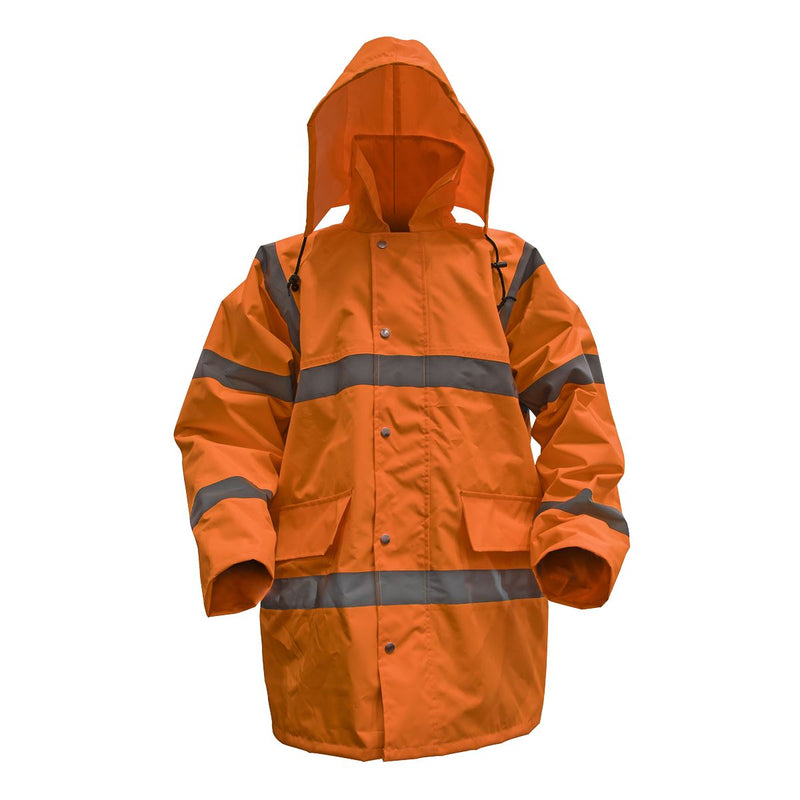Worksafe Worksafe Hi-Vis Orange Jacket with Quilted Lining - X-Large 806XLO Worksafe - Dynamic Drive
