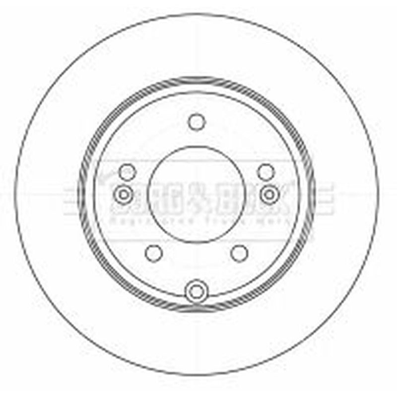Borg & Beck Front & Rear Brake Discs & Pads fits Hyundai Sonata V 2009-2010 2.0