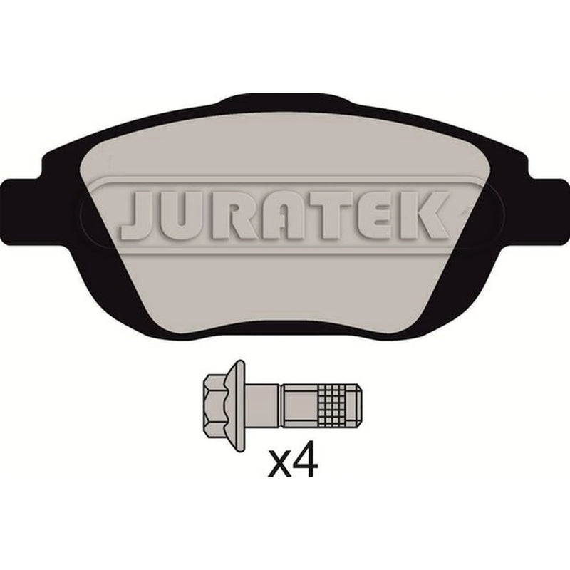Juratek Front Brake Pad Set fits Citroën C3 Aircross I 2017-2018 1.2 1.5 1.6