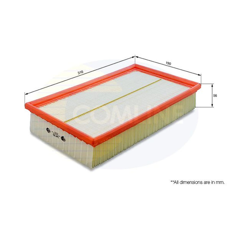 Comline Engine Air Filter fits Mercedes-Benz E-Class 1995-2002