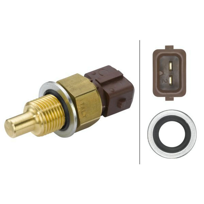 Hella Coolant Temperature Sensor fits Citroën Berlingo First 1996-2011 1.4