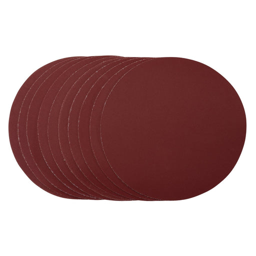 Draper Sanding Discs, 180mm, Hook & Loop, 400 Grit, (Pack of 10) 63797 Draper - Dynamic Drive