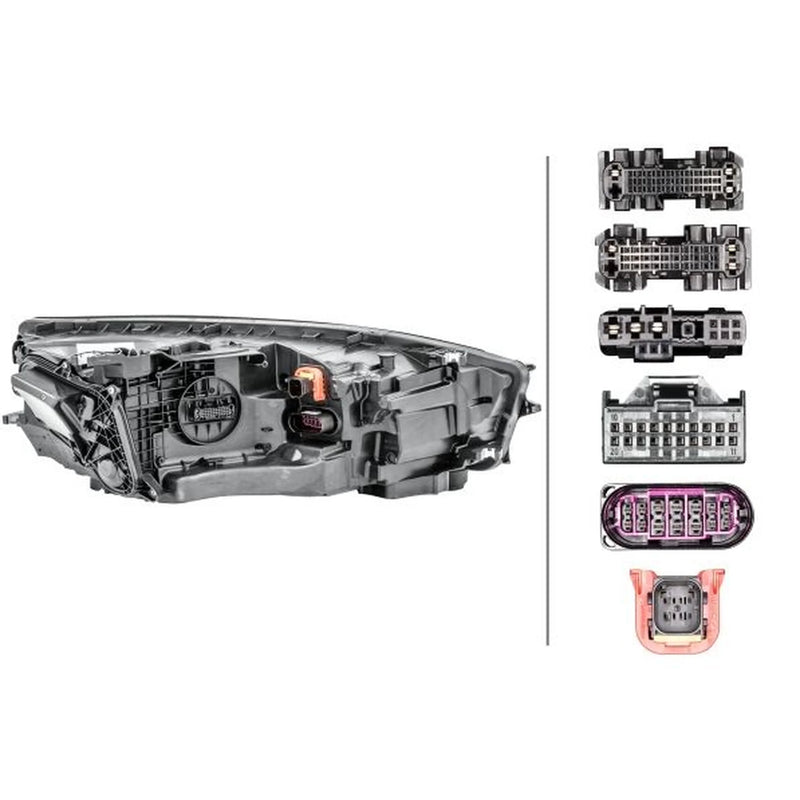 Hella Headlight Headlamp LED Left fits Audi A7 2010-2018 1.8 2.0 2.8 3.0