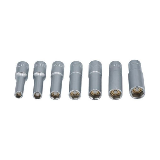 Laser Magnetic Deep Socket Set 3/8"D 7pc 7783 Laser - Dynamic Drive