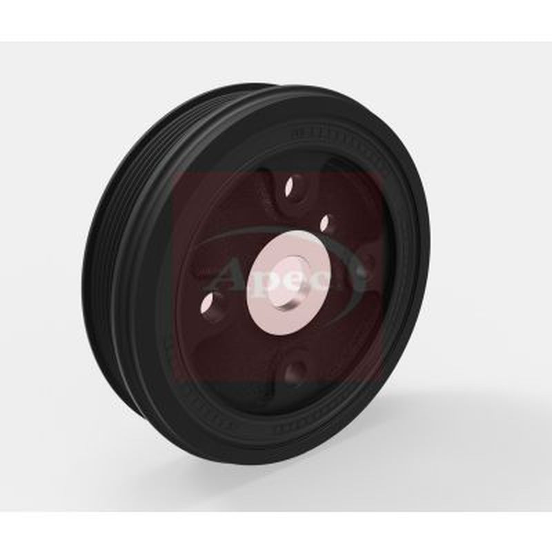 Apec Crank Shaft Belt Pulley fits Volvo S60 I 2001-2010 2.4