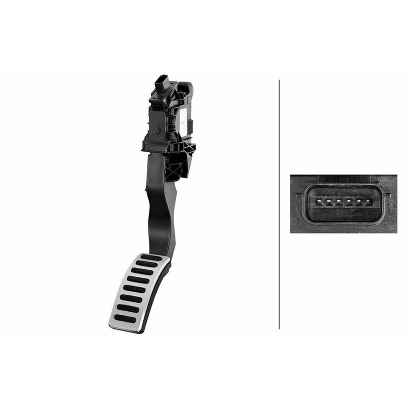 Hella Accelerator Pedal Position Sensor fits Volvo XC40 2017-2023