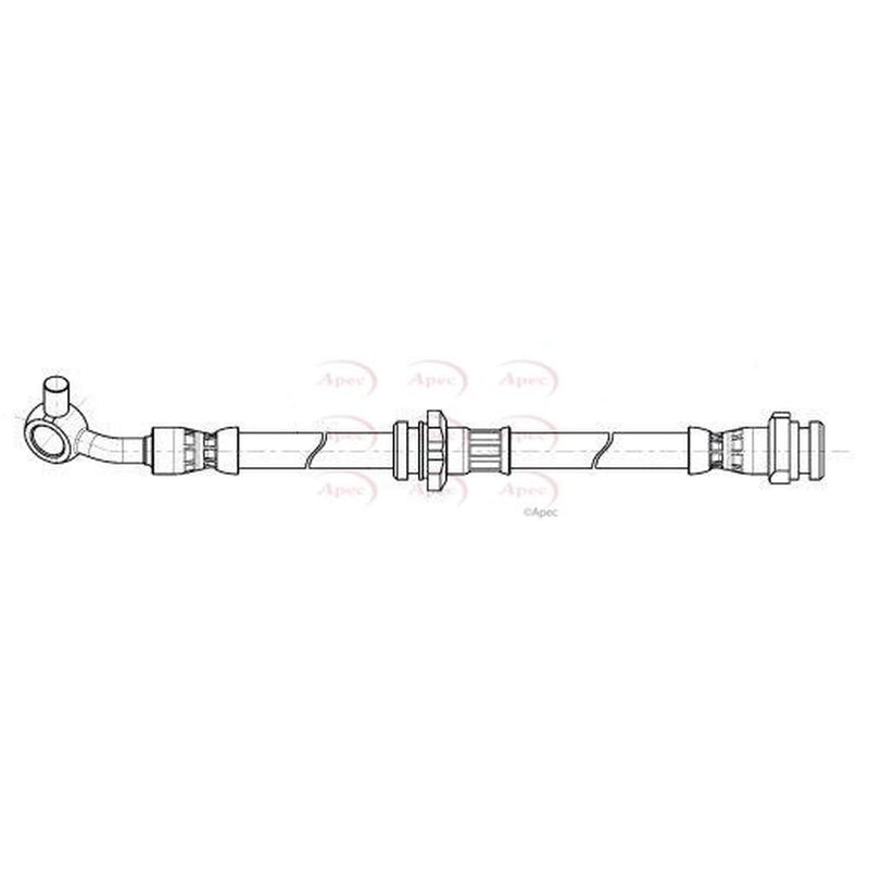 Apec Brake Hydraulic Hose Line Front Right HOS4187