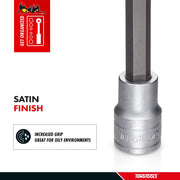 Teng Tools 1/2" Long Hex Bit Socket Metric 14mm Teng Tools - Dynamic Drive