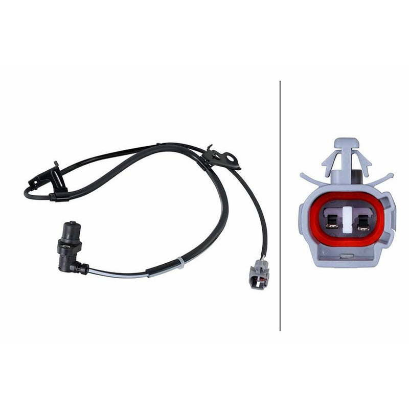Hella ABS Wheel Speed Sensor Front fits Toyota Prius Liftback 2003-2009 1.5