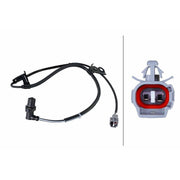 Hella ABS Wheel Speed Sensor Front 6PU 358 252-391