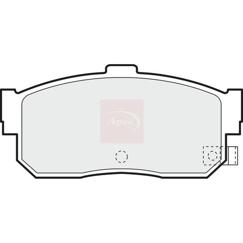 Apec Rear Brake Pad Set PAD784