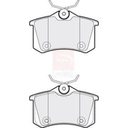 Apec Rear Brake Pad Set PD3276