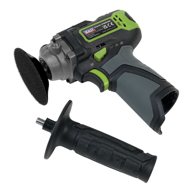 Sealey Cordless Polisher75mm 10.8V 2Ah SV10.8 Series CP108VCP Sealey - Dynamic Drive