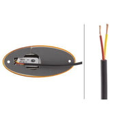 Hella Side Marker Light Wide High