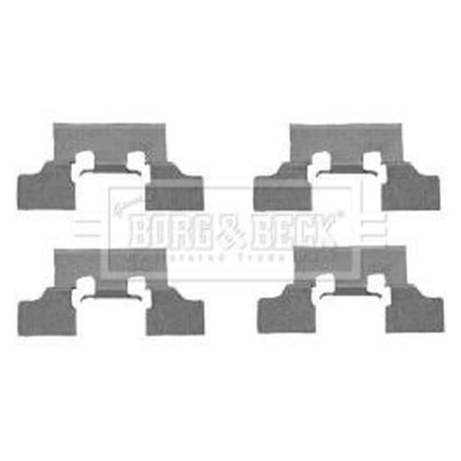 Borg & Beck Brake Pad Accessory Fitting Kit Rear BBK1325