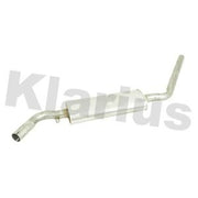 Klarius Box With Centre Pipe Centre fits VW Transporter 1990-1998 1.9 2.4