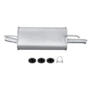 Hella End Silencer Rear fits Opel Astra G 1998-2005 1.2