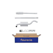 Hella Middle Silencer fits Ford Fiesta 1989-1995 1.0 1.1