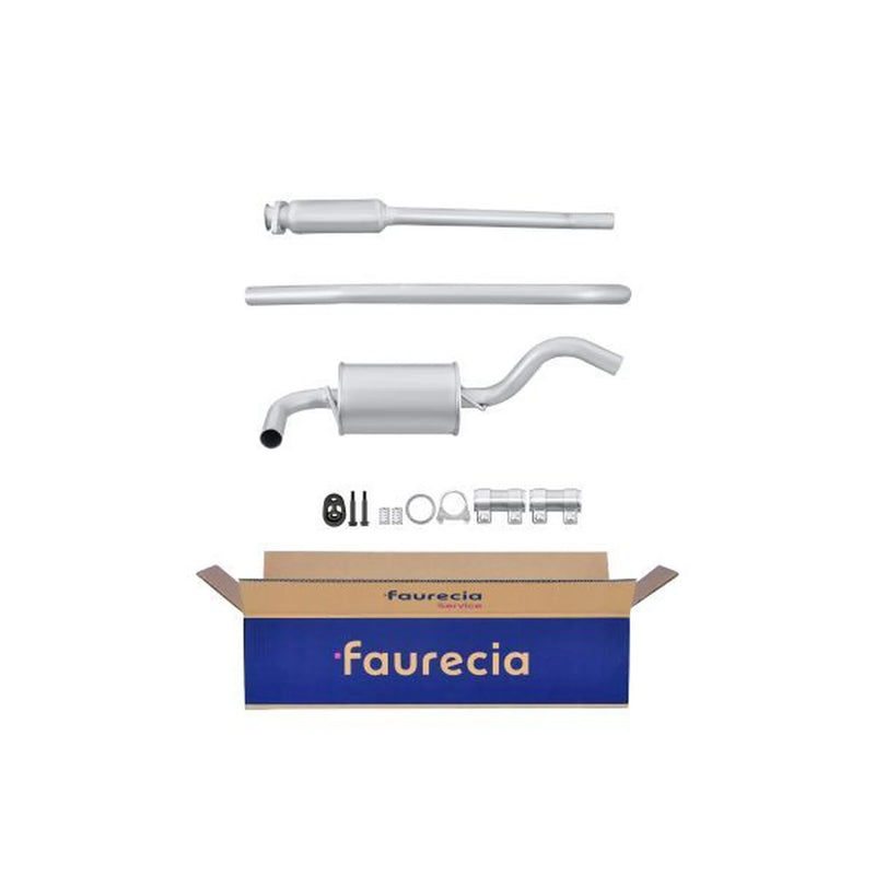 Hella Middle Silencer fits Ford Fiesta 1989-1995 1.0 1.1