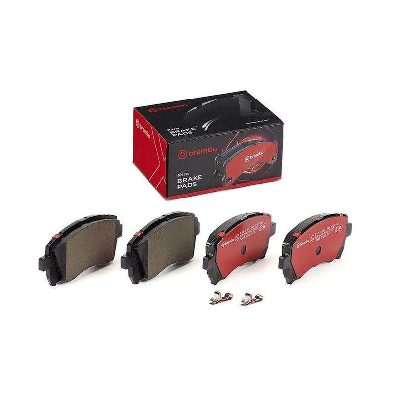 Brembo Xtra Front / & Rear / Brake Discs & Pads fits Subaru Outback 2003-2009