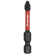 Sealey Pozi #2 Impact Power Tool Bits 50mm 10pc AK8275 Sealey - Dynamic Drive