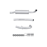 Hella End Silencer Rear fits Citroën C25 1991-1994 2.5
