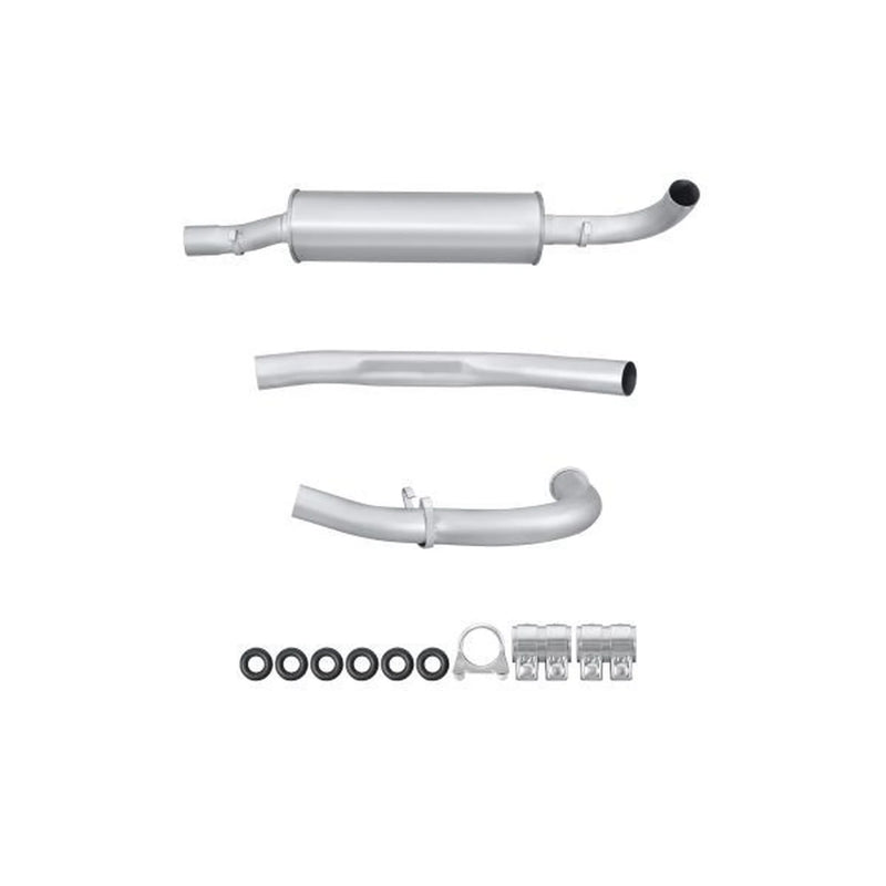 Hella End Silencer Rear fits Citroën C25 1991-1994 2.5