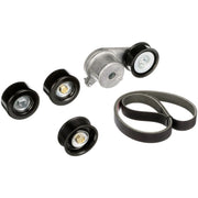 Gates V-Ribbed Belt Set fits Infiniti Ex 2008 on