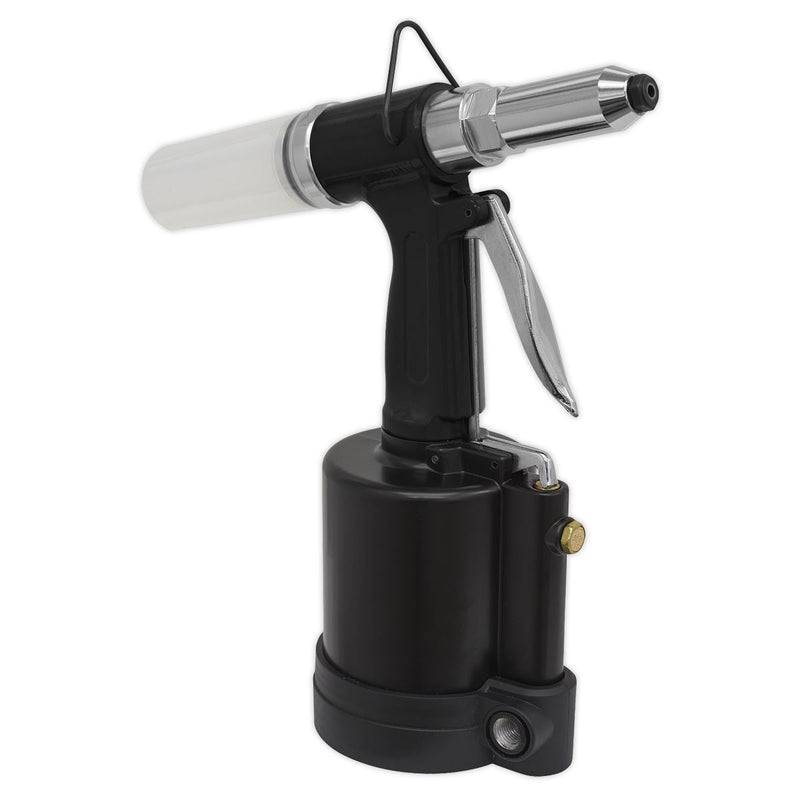Sealey Air Riveter 1/4" Steel Aluminium & Stainless Steel Rivets SA314 Sealey - Dynamic Drive