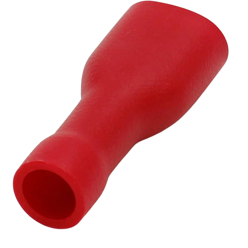 W4 6.35mm Push-On Terminal Female - Red (3 Pack)
