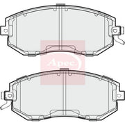 Apec Front & Rear Brake Discs & Pads fits Subaru Impreza 2012 on 1.6
