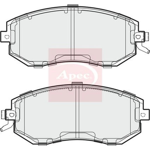 Apec Front Brake Pad Set PAD1868