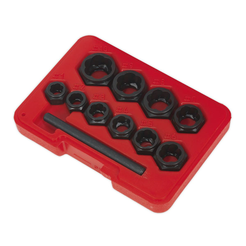 Sealey Bolt Extractor Set 11pc Spanner Type AK8183 Sealey - Dynamic Drive