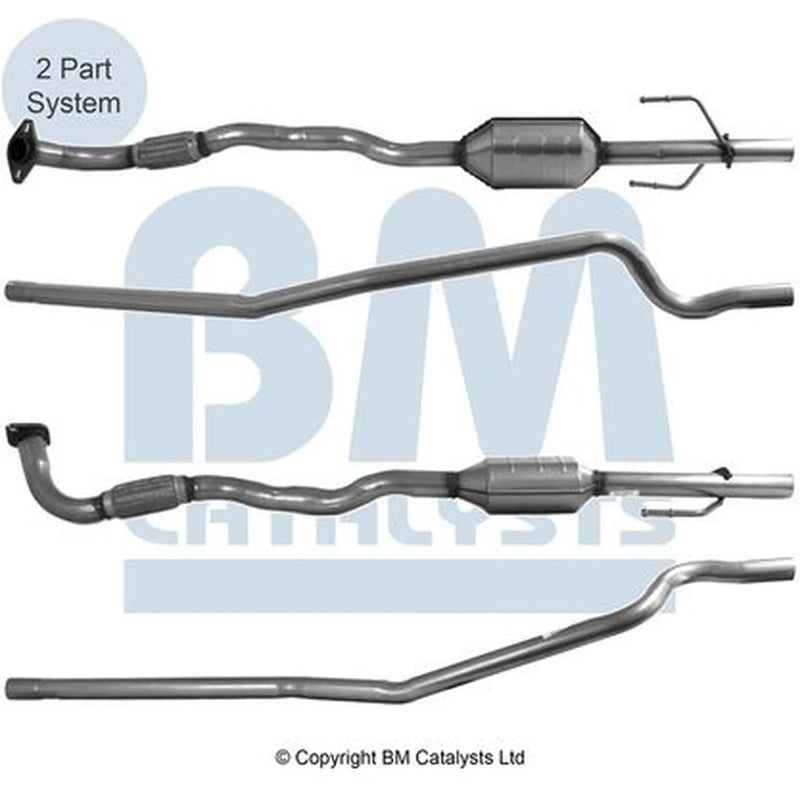BM Catalysts Homologated Diesel Cat fits Opel Combo Box Body/Mpv 2001 on 1.7
