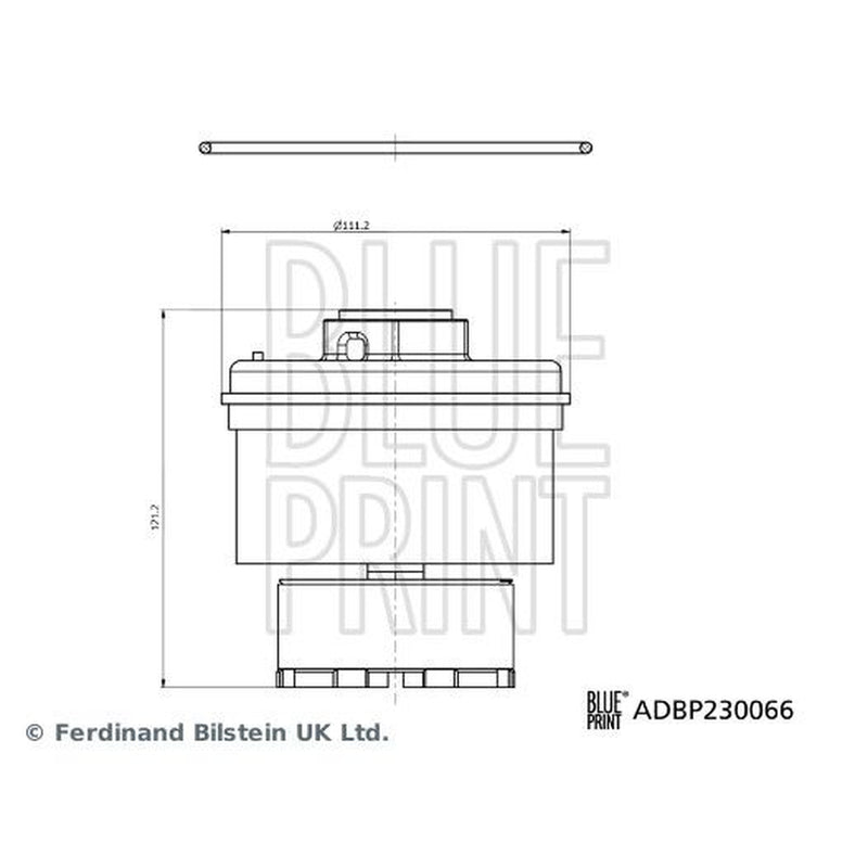 Blue Print Fuel Filter Element