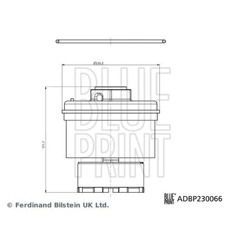 Blue Print Fuel Filter Element ADBP230066