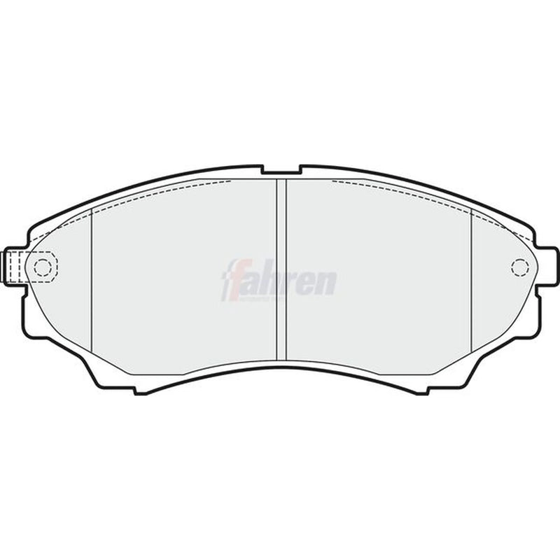 Fahren Front Brake Pad Set FBP3152