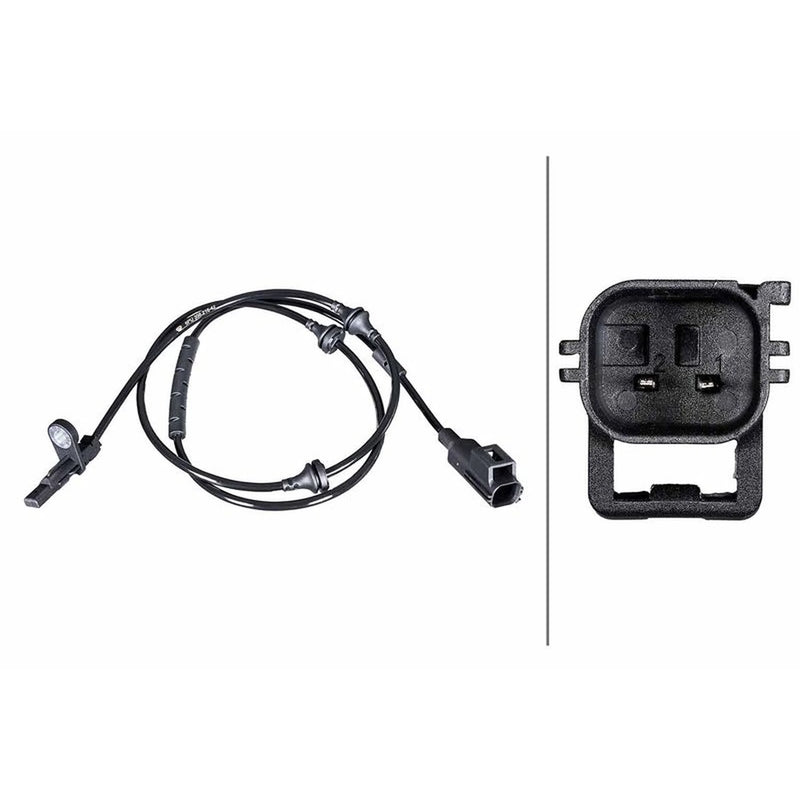 Hella ABS Wheel Speed Sensor Front fits Land Rover Discovery Sport 2014-2015