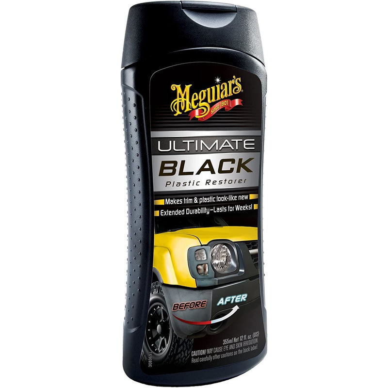 2x Meguiar's G15812EU Ultimate Black Plastic Restorer 355ml Meguiar's - Bars 4 Cars