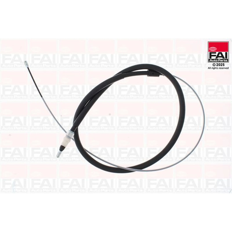 FAI Handbrake Cable Left Rear fits Citroën C3 II 2009-2016 1.6
