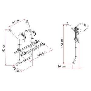 Fiamma Carry-Bike Vw T6 02096-20- Fiamma - Bars 4 Cars